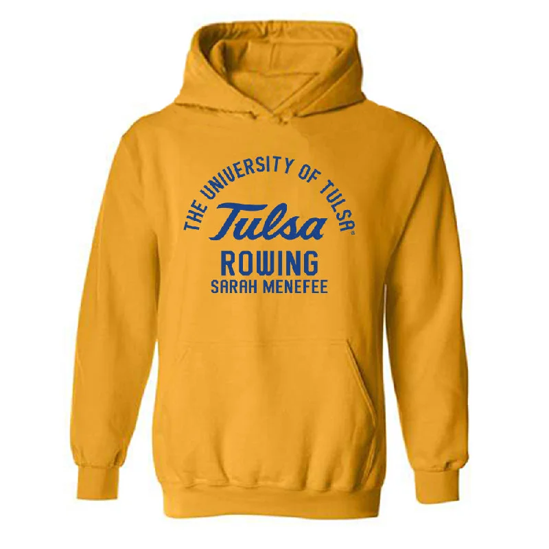 Tulsa - NCAA Women's Rowing : Sarah Menefee - Classic Fashion Shersey Hooded Sweatshirt Graphic Hoodie Design Print