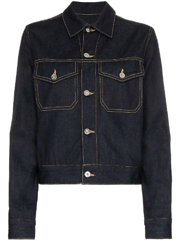 kaila denim jacket Notch Collar Jacket Peter Pan Collar Jacket Cowl Neck Jacket