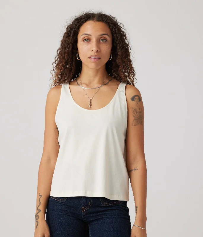 Women's Easy Tank - Stone fashionable tank top