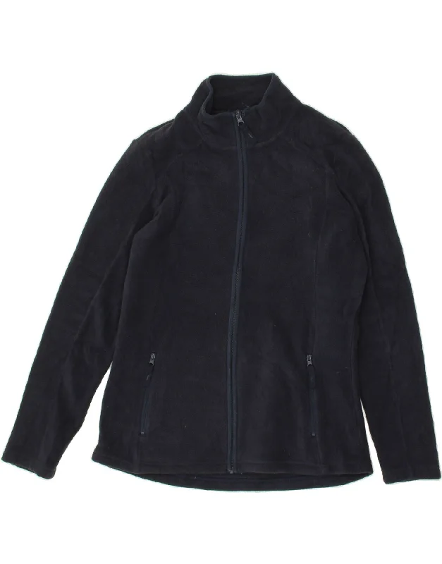 MOUNTAIN WAREHOUSE Womens Fleece Jacket EU 40 Medium Navy Blue Knit Jacket Woven Jacket Fleece Jacket MOUNTAIN WAREHOUSE Womens Fleece Jacket EU 40 Medium Navy Blue Knit Jacket Woven Jacket Fleece Jacket