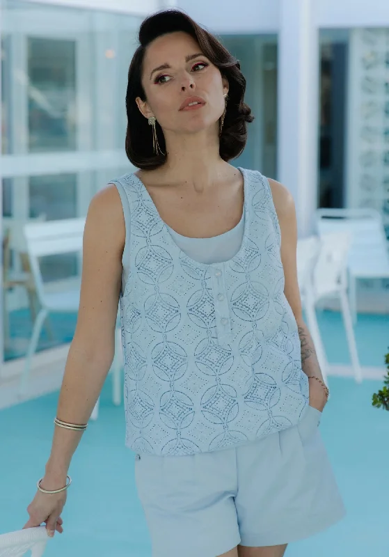 Maison Fauve Spritz Tank Top Duo lounge tank top