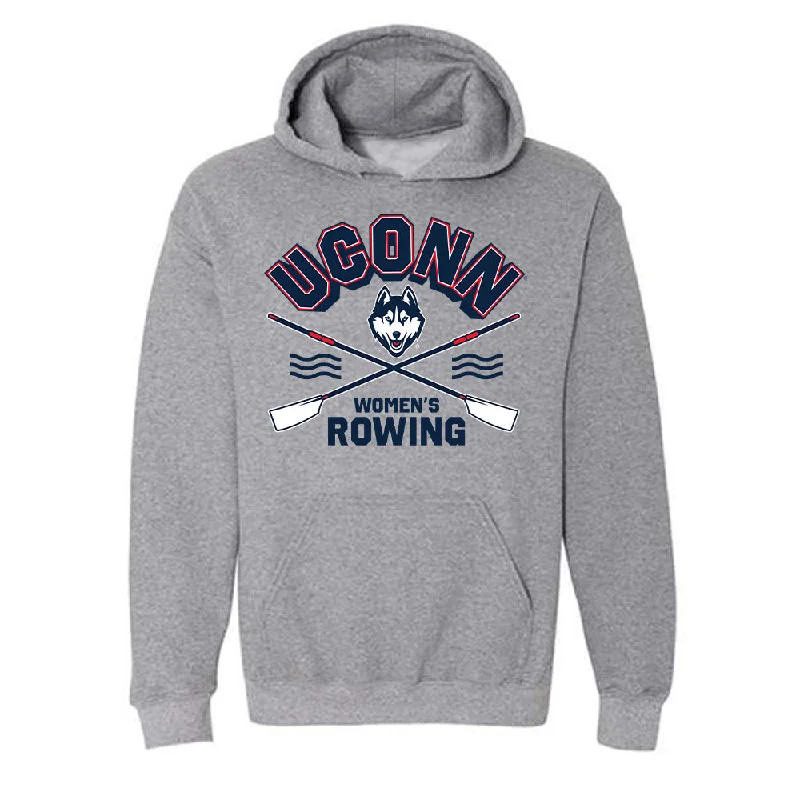 UConn - NCAA Women's Rowing : Polina Egorova - Sports Shersey Hooded Sweatshirt Hoodie with Hem Contrast Bold Stylish UConn - NCAA Women's Rowing : Polina Egorova - Sports Shersey Hooded Sweatshirt Hoodie with Hem Contrast Bold Stylish