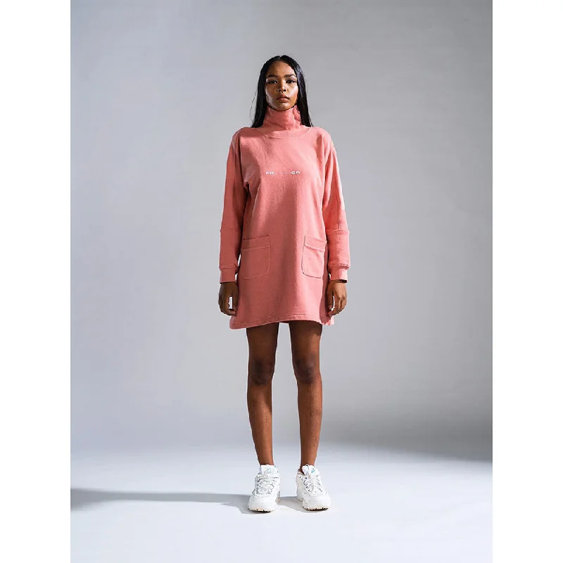 PRIMAL GRAY Coral Organic Cotton Sweater Dress Oversized Loose Flowy
