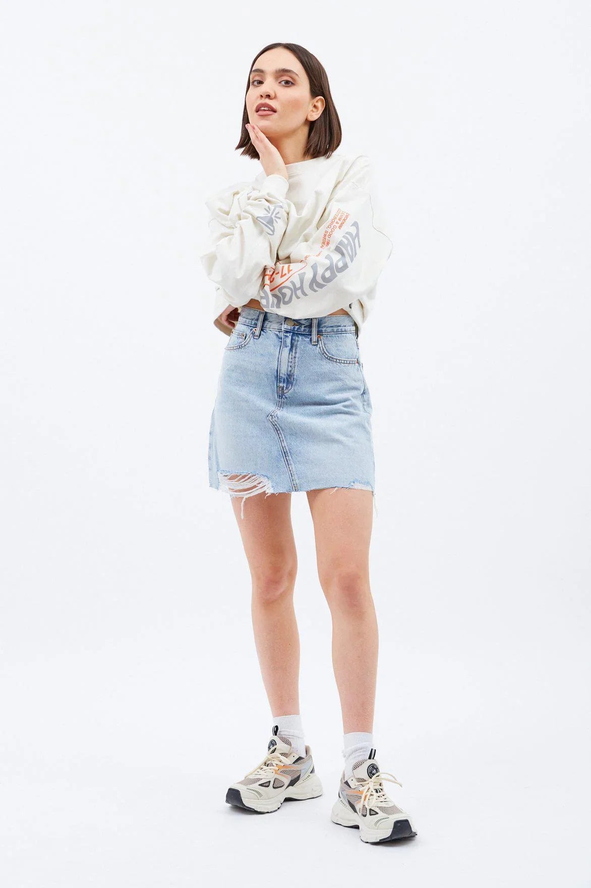 Dr Denim Echo Denim Skirt denim skirt classic