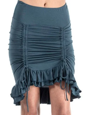 Rayon Stretch Becca Skirt velvet skirt luxury