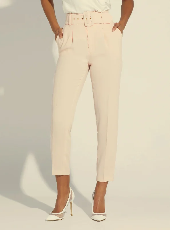 Marciano Pink Atlas Pants Stylish Slim Trousers