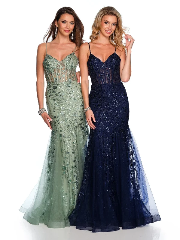 Long Evening Dress by Dave and Johnny 11658 Tunics Vintage classic