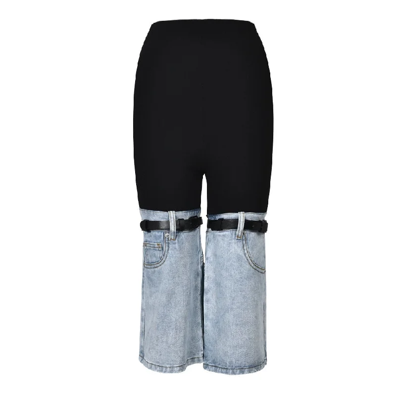 Calf-Length Denim