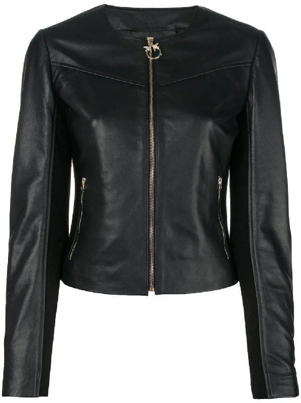 Irroratrice biker jacket One-Shoulder Jacket Off-the-Shoulder Jacket Asymmetrical Jacket