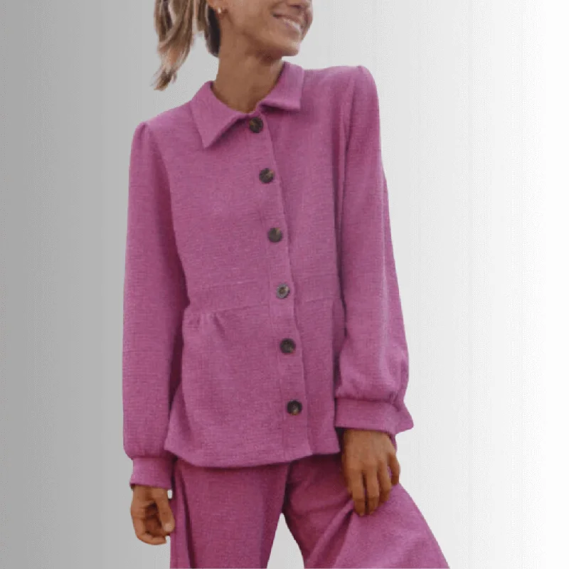 Ari Jacket Made in USA Fleece Fabric Down Fabric Feather Fabric