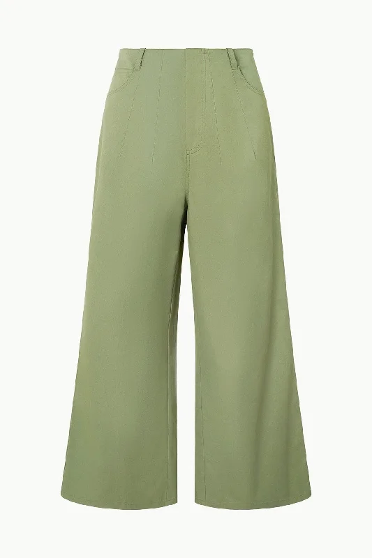 LUCA WOVEN COTTON PANT Elegant Trouser Pants