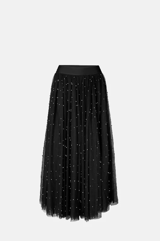 Pamcras Skirt Black lace skirt intricate