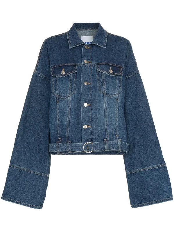 Denim Jackets With Roll Up Cuffs Faux Fur Jacket Real Fur Jacket Shearling Jacket