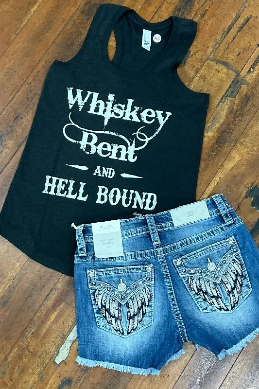 Whiskey Bent & Hell Bound Tank loose fit tank