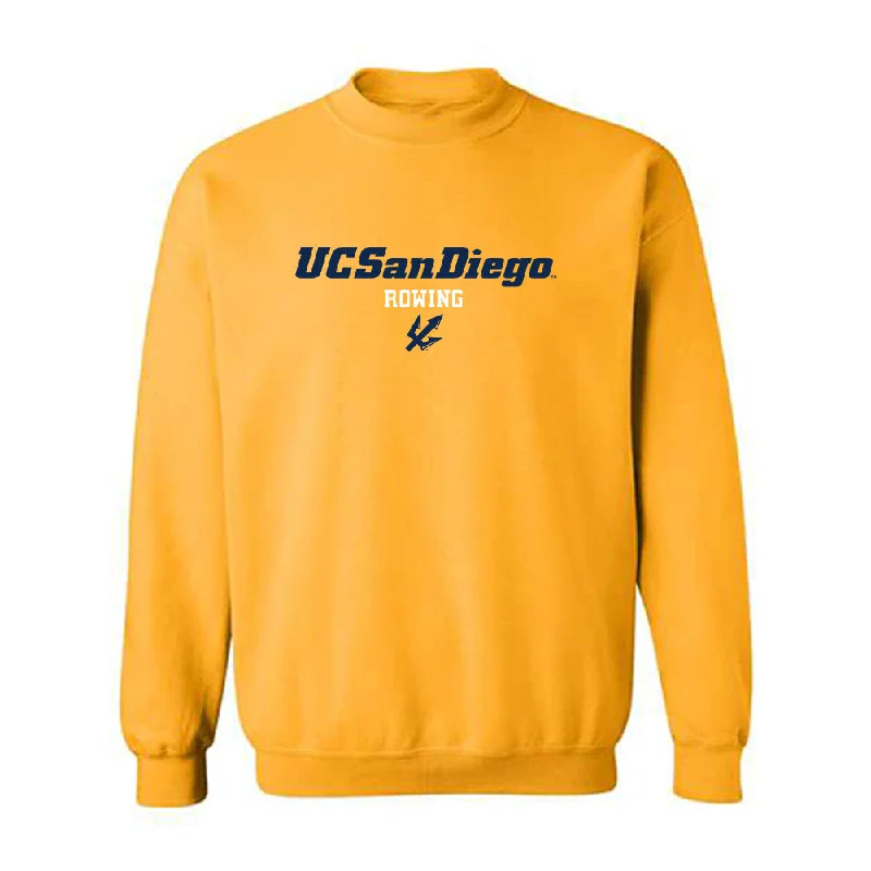 UCSD - NCAA Women's Rowing : Sae Ackerstein - Classic Shersey Crewneck Sweatshirt Hoodie with Turtle Neck Cozy Winter UCSD - NCAA Women's Rowing : Sae Ackerstein - Classic Shersey Crewneck Sweatshirt Hoodie with Turtle Neck Cozy Winter