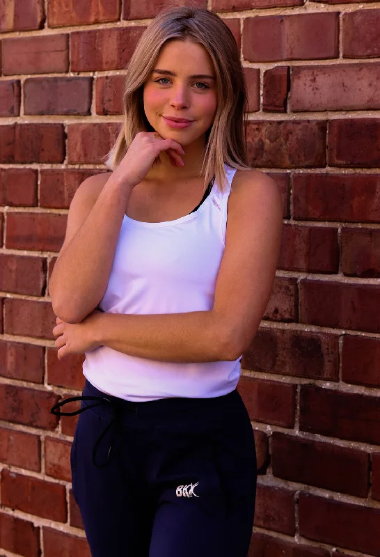 White-Out Mesh Racerback Tank strapless tank top