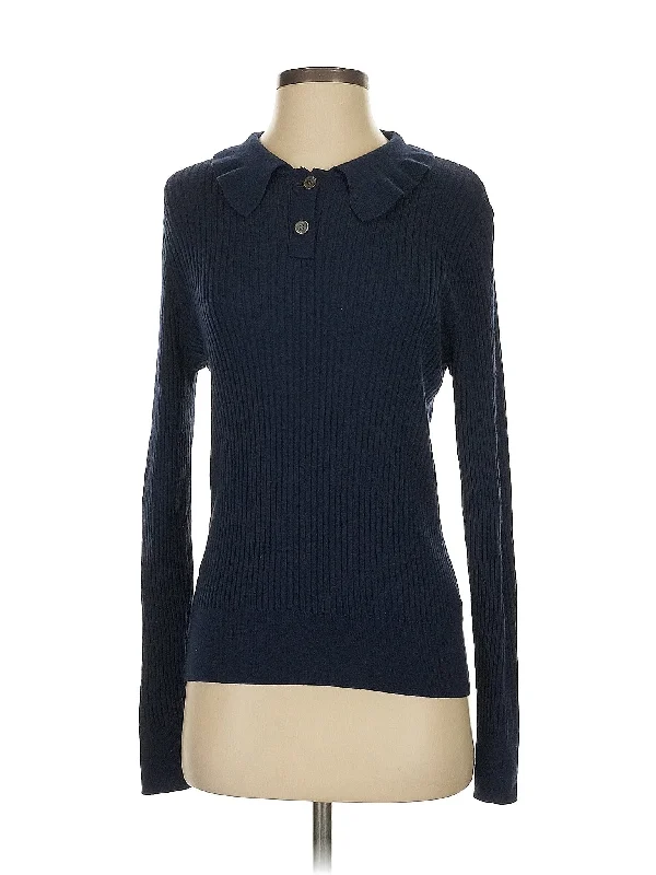 Wool Sweater Tailored Straight A-Line