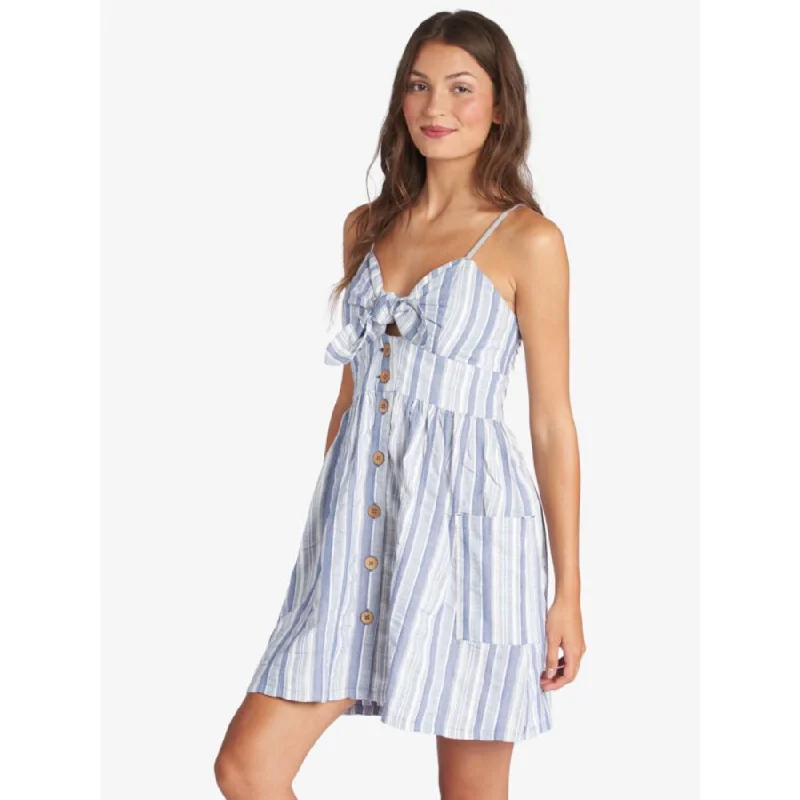 ROXY UNDER THE CALI SUN STRIPE STRAPPY DRESS Tunics Sophisticated sleek