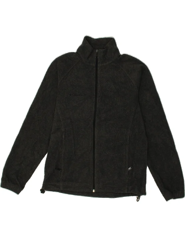 COLUMBIA Womens Fleece Jacket UK 14 Medium Grey Polyester Wool Jacket Cashmere Jacket Tweed Jacket COLUMBIA Womens Fleece Jacket UK 14 Medium Grey Polyester Wool Jacket Cashmere Jacket Tweed Jacket