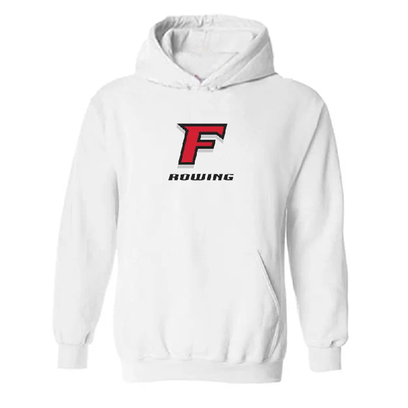 Fairfield - NCAA Women's Rowing : Nora O'Connell - Classic Shersey Hooded Sweatshirt Hoodie with Fur Luxurious Winter Fairfield - NCAA Women's Rowing : Nora O'Connell - Classic Shersey Hooded Sweatshirt Hoodie with Fur Luxurious Winter