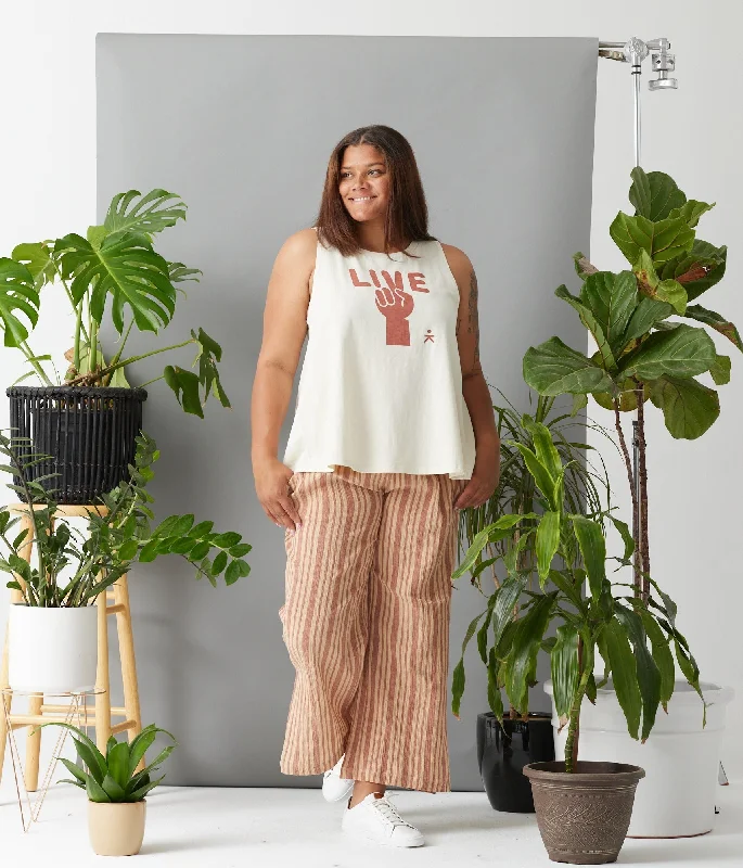 Live Tank Top - Stone bold tank top
