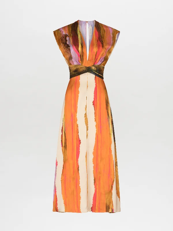 Ivanova Dress Boatneck Modish Everyday