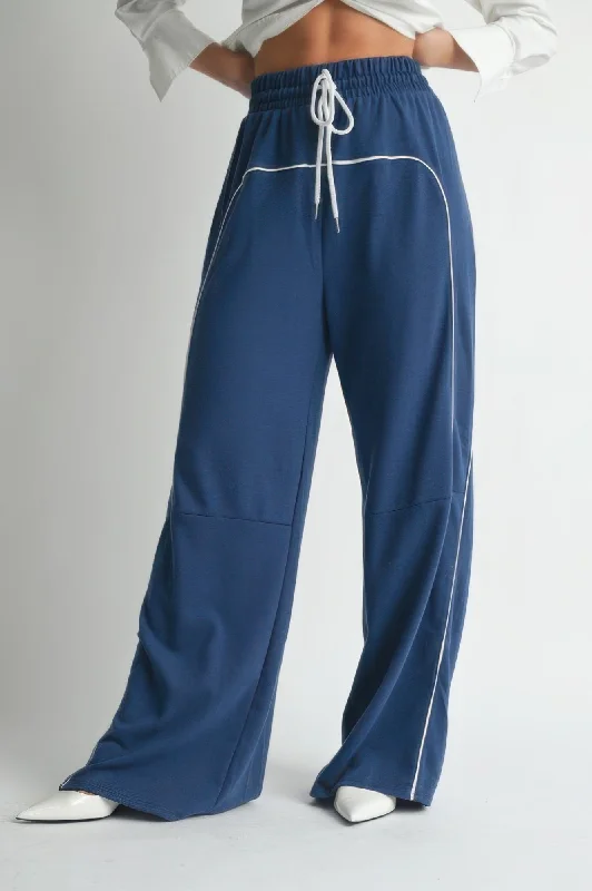 Drawstring Pants Chic Checkered Pants