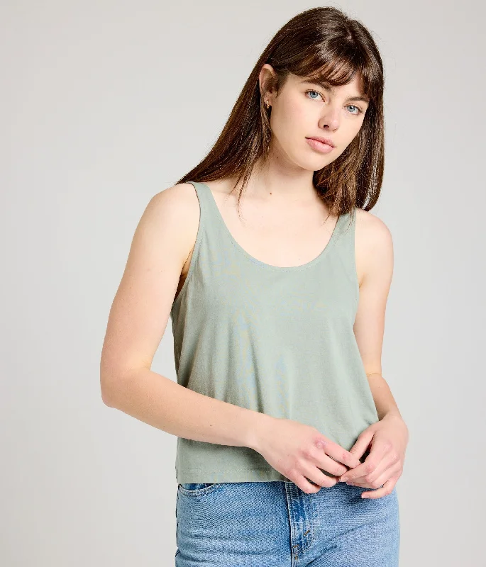 Women's Easy Tank - Sage chic tank top