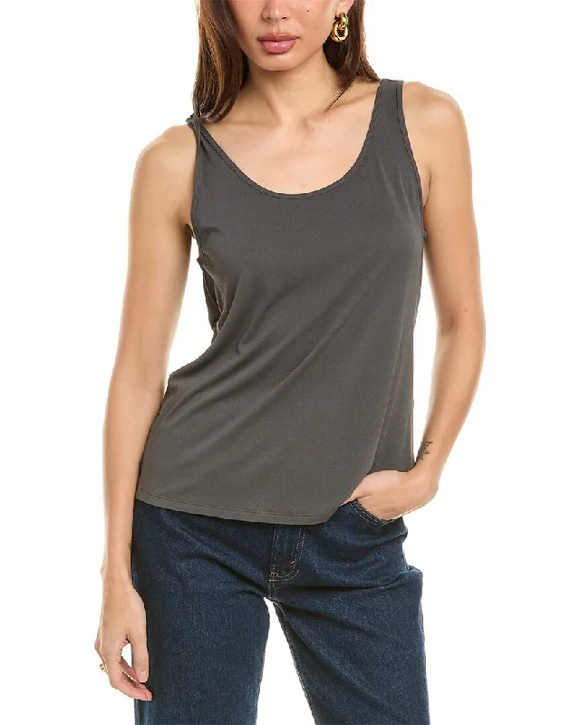 Eileen Fisher Silk Slim Tank yoga tank top