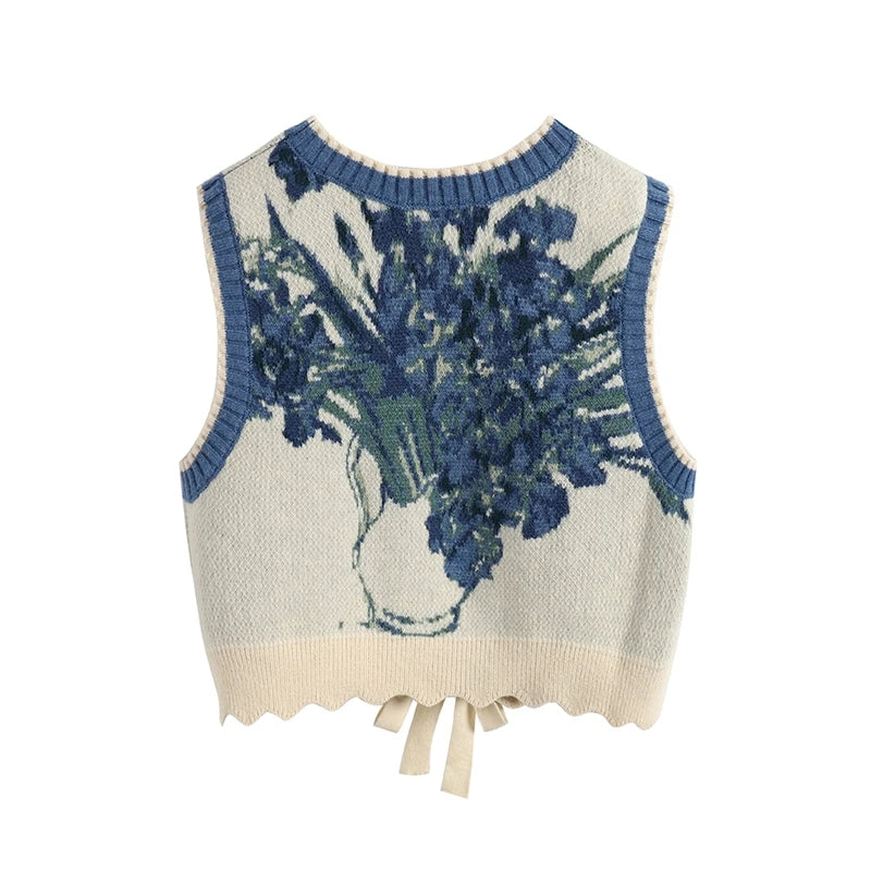Blue Iris vest
