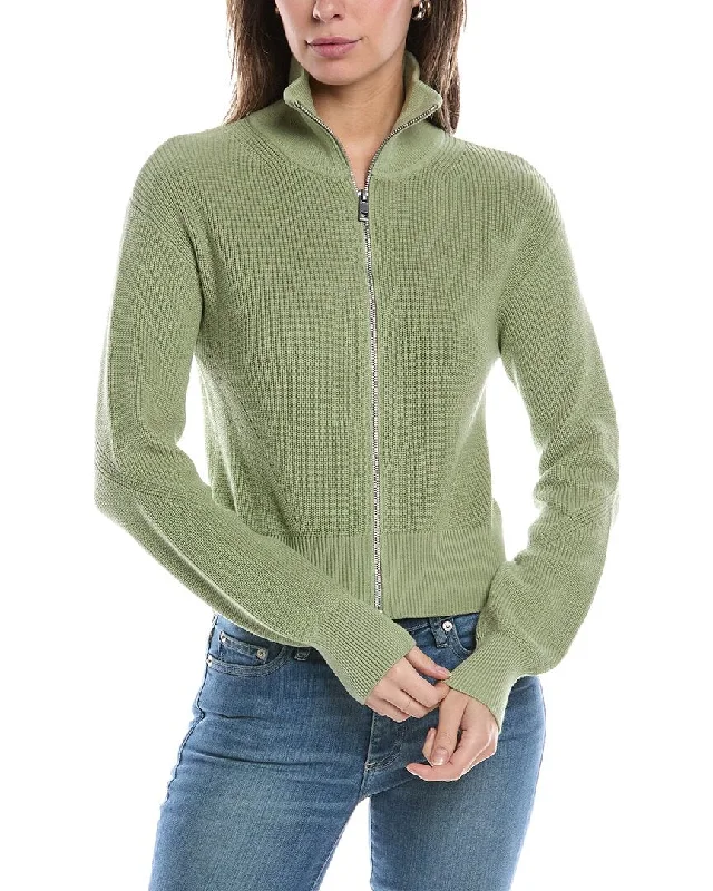rag & bone Amy Zip Sweater Sweater Knitwear Pullover