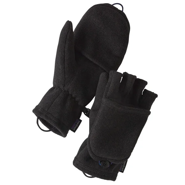 Women's Better Sweater Gloves Toggled Drawstring Belted