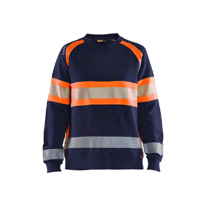 Navy blue/Orange