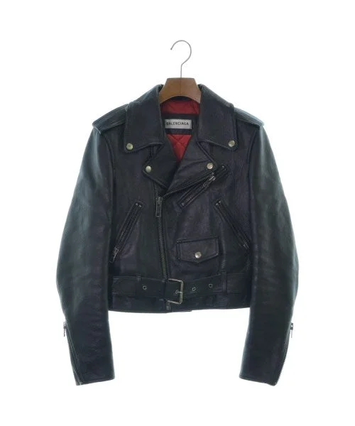 BALENCIAGA Motercycle Jackets Insulated Jacket Fitted Jacket Loose Jacket