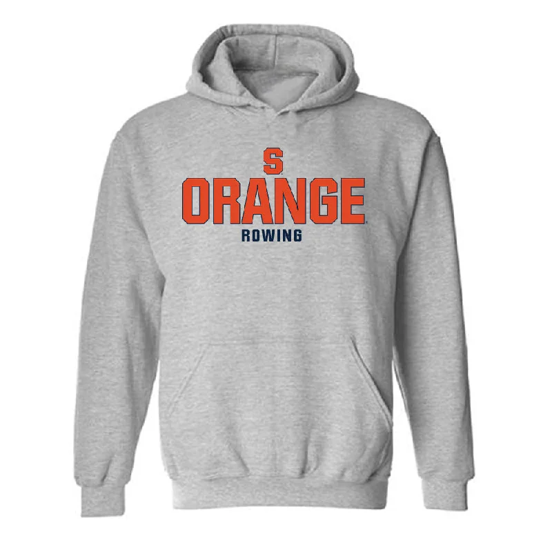 Syracuse - NCAA Women's Rowing : Acorn Cassidy - Classic Shersey Hooded Sweatshirt Hoodie with Hem Contrast Bold Stylish Syracuse - NCAA Women's Rowing : Acorn Cassidy - Classic Shersey Hooded Sweatshirt Hoodie with Hem Contrast Bold Stylish