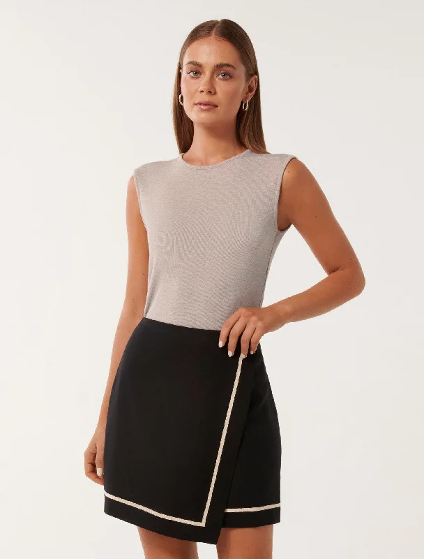 Mara Crew Neck Tank Top breathable tank top