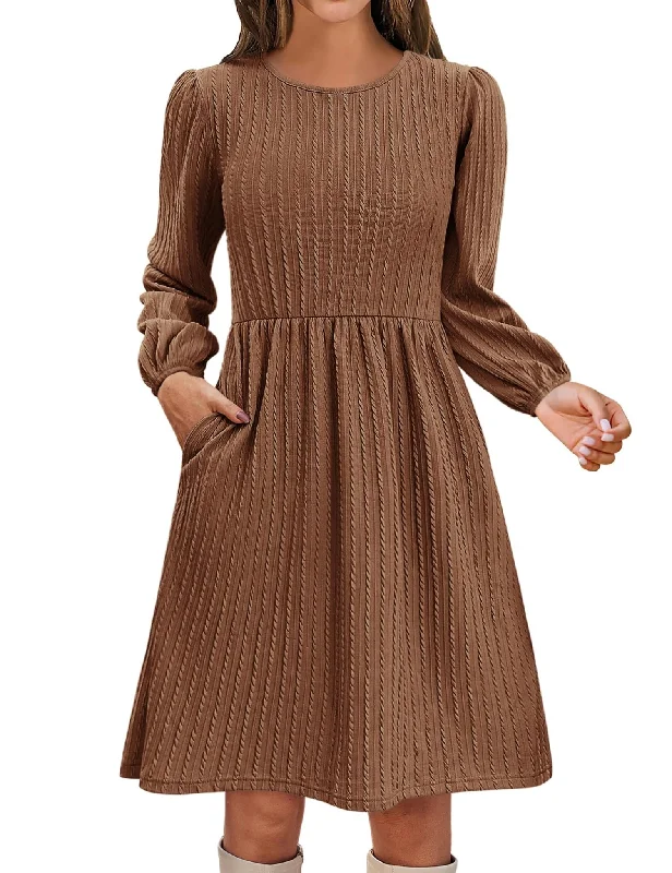 Zeagoo Women Casual Flowy Dresses Womens Fall Knit Sweater Dress Long Lantern Sleeve Dresses with Pockets Womens Short Tunic Dresses Brown Large Wool Sweater Cotton Sweater Cashmere Sweater Zeagoo Women Casual Flowy Dresses Womens Fall Knit Sweater Dress Long Lantern Sleeve Dresses with Pockets Womens Short Tunic Dresses Brown Large Wool Sweater Cotton Sweater Cashmere Sweater