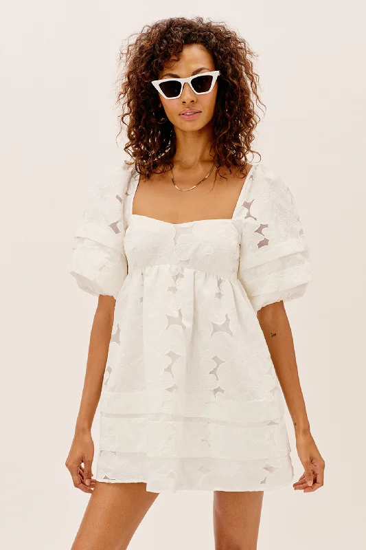 Evelyn Babydoll Dress Tunics Distressed trendy