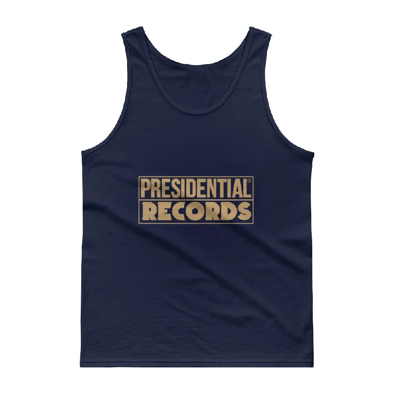 Presidential Records Gold Tank Top fashionable tank top