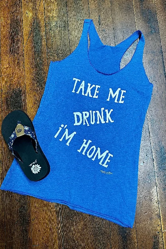 Take Me Drunk Tank tie dye tank