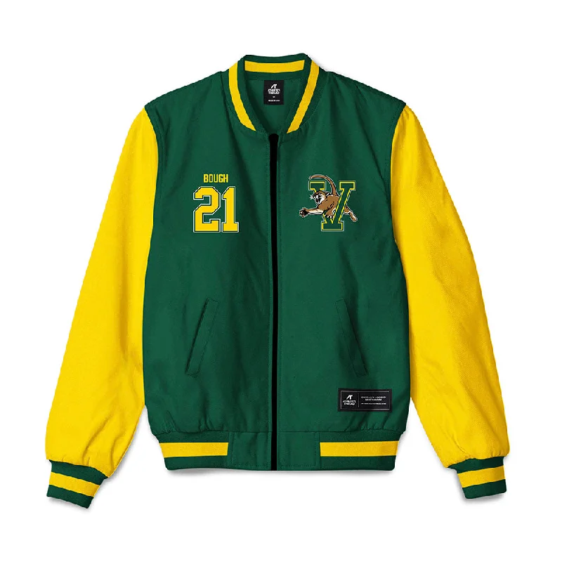 UVM - NCAA Women's Soccer : Aubrey Bough - Bomber Jacket Hoodie Zip-Up Jacket Button-Up Jacket