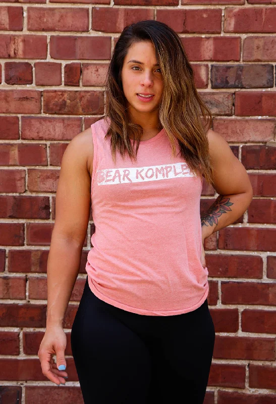 Sunset Brushed Logo Tank flowy tank top