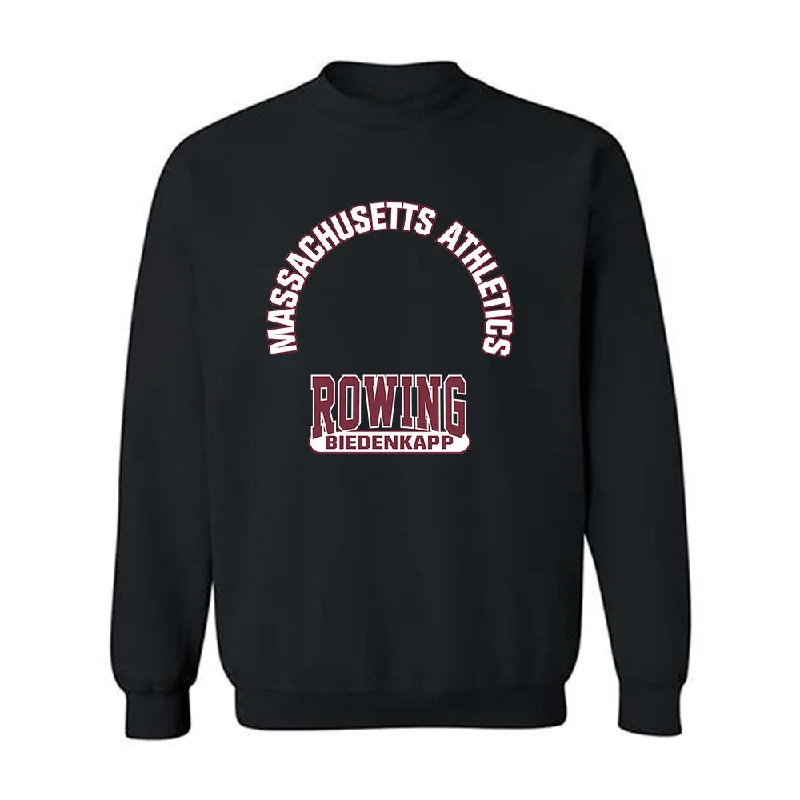 UMass - NCAA Women's Rowing : Heidi Biedenkapp - Classic Fashion Shersey Crewneck Sweatshirt Hoodie with Back Slit Movement Comfort UMass - NCAA Women's Rowing : Heidi Biedenkapp - Classic Fashion Shersey Crewneck Sweatshirt Hoodie with Back Slit Movement Comfort