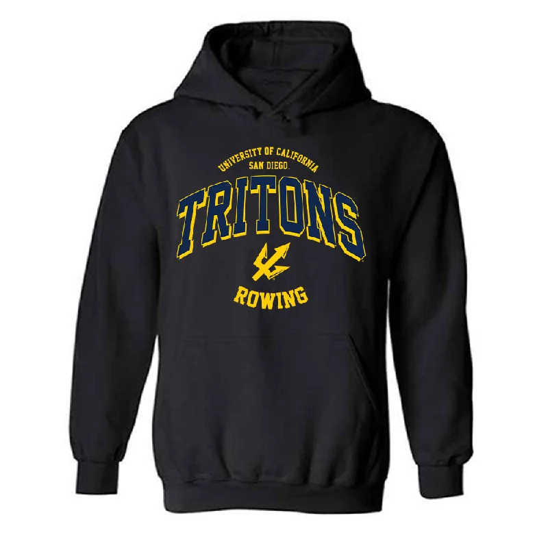 UCSD - NCAA Women's Rowing : Sae Ackerstein - Classic Fashion Shersey Hooded Sweatshirt Hoodie with Zipper Placket Modern Functional UCSD - NCAA Women's Rowing : Sae Ackerstein - Classic Fashion Shersey Hooded Sweatshirt Hoodie with Zipper Placket Modern Functional