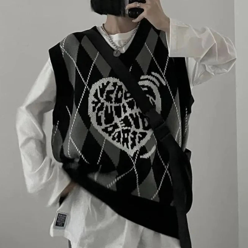 black vest