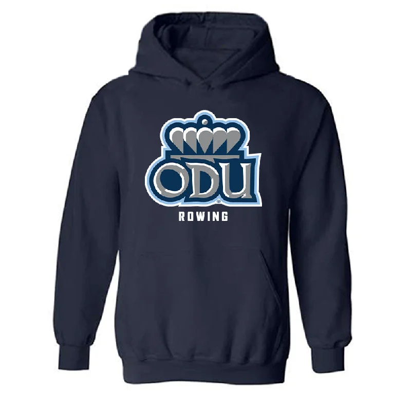 Old Dominion - NCAA Women's Rowing : Hannah Roderick - Classic Shersey Hooded Sweatshirt Hoodie with Ribbed Hem Stretchable Secure Old Dominion - NCAA Women's Rowing : Hannah Roderick - Classic Shersey Hooded Sweatshirt Hoodie with Ribbed Hem Stretchable Secure