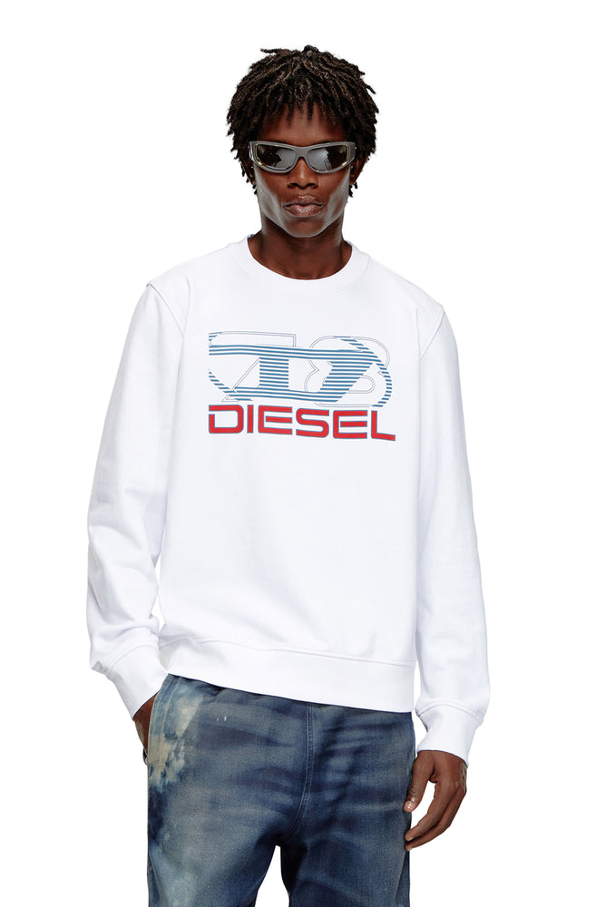 Sweatshirt with logo print Hoodie with Longline Fit Extended Stylish