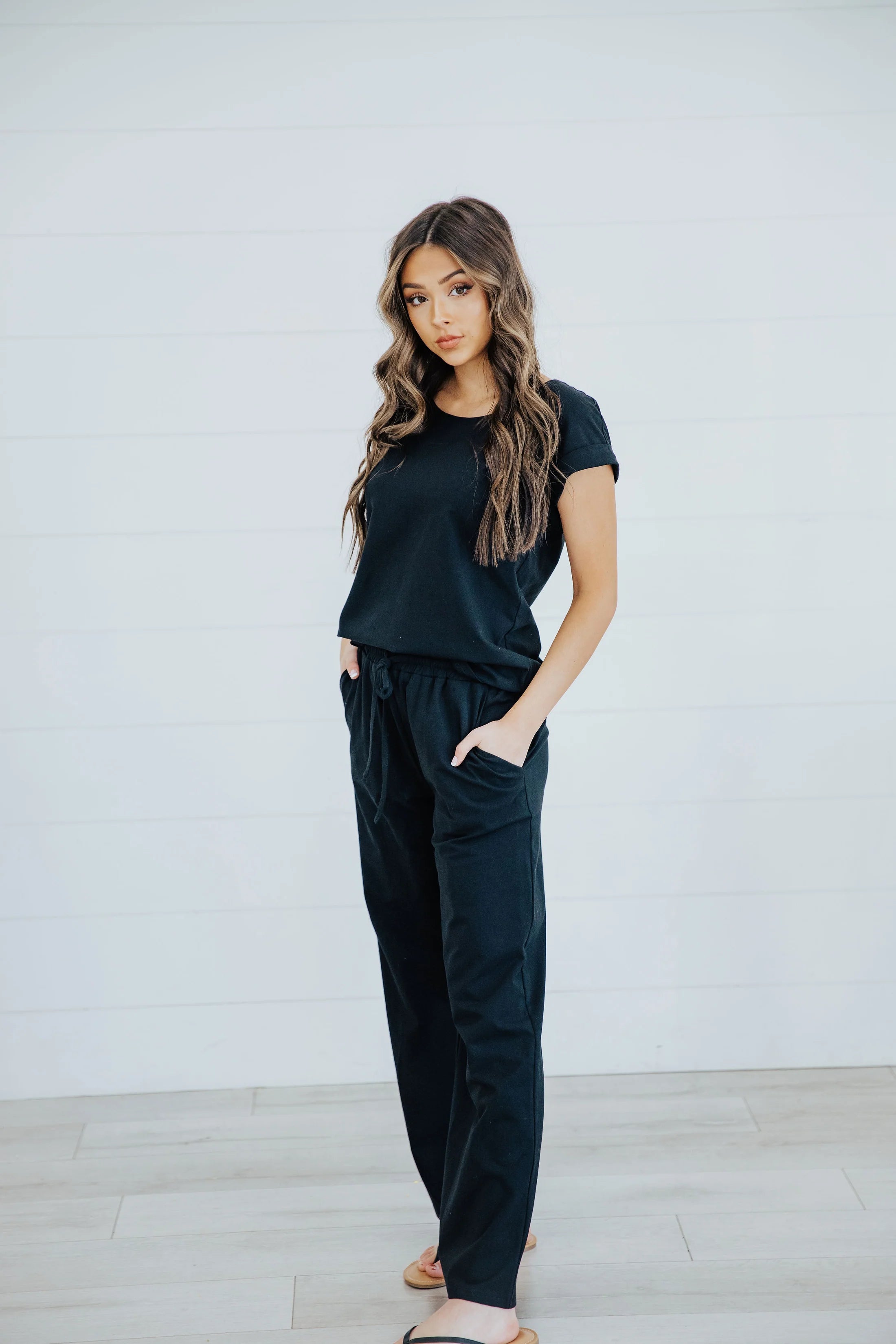 Wide Leg Lounge Pants Casual Sweatpants Style