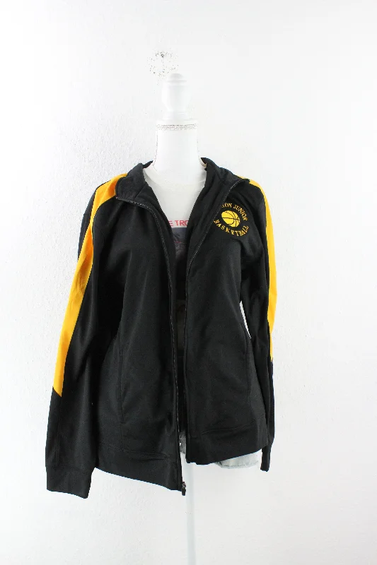 Vintage Basketball Training Jacket (M) Trench Coat Raincoat Waterproof Jacket