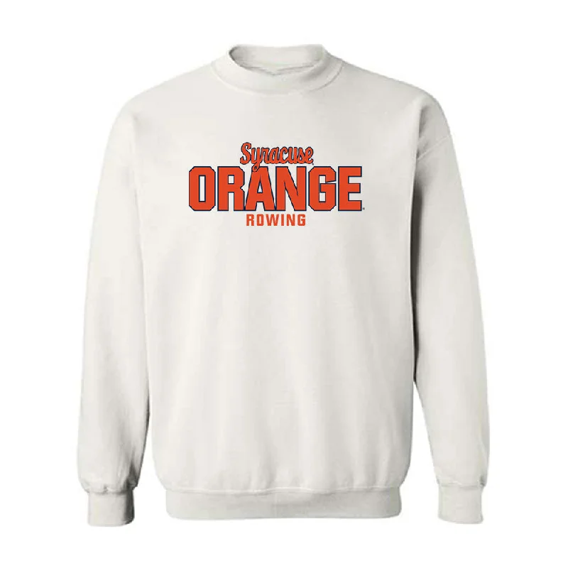 Syracuse - NCAA Women's Rowing : Lauren Kelly - Classic Shersey Crewneck Sweatshirt Hoodie with Hem Detail Decorative Unique Syracuse - NCAA Women's Rowing : Lauren Kelly - Classic Shersey Crewneck Sweatshirt Hoodie with Hem Detail Decorative Unique